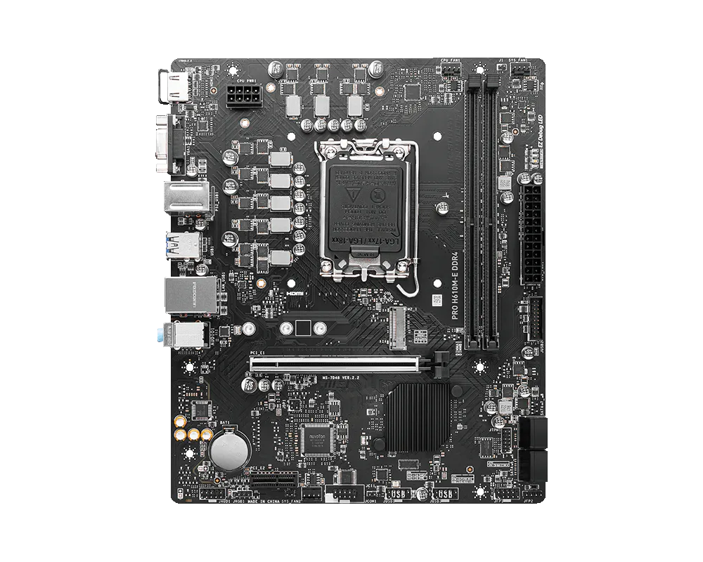 MSI Pro H610M-E
