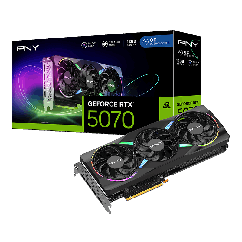 PNY GeForce RTX 5070 Epix-X OC