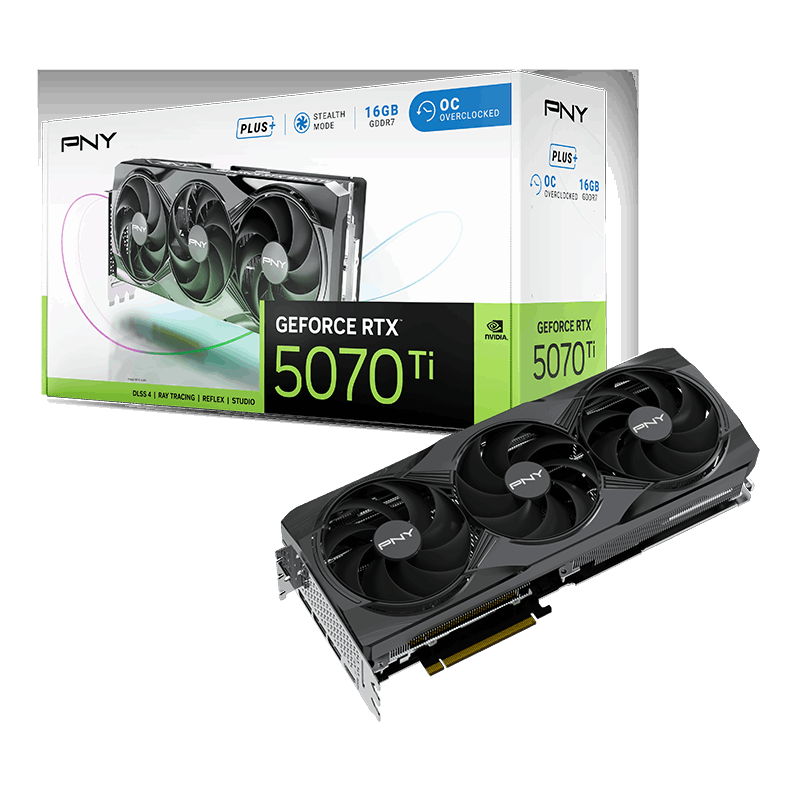 PNY GeForce RTX 5070 Ti Triple Fan