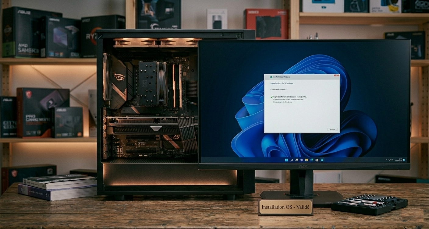 Forfait Montage + Installation OS