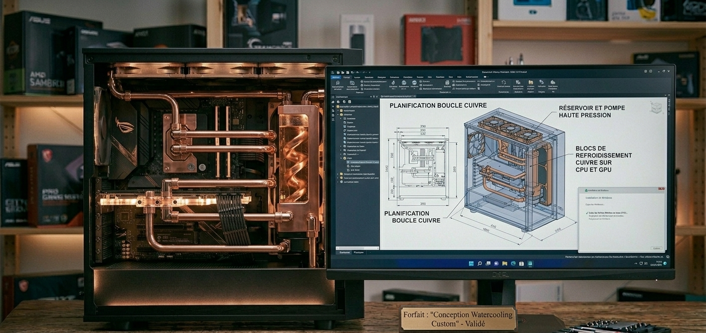 Forfait : "Conception Watercooling Custom"